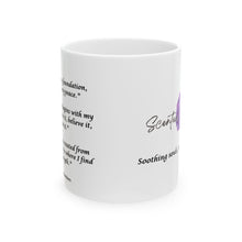 Load image into Gallery viewer, Scentual Soothers Affirmations Mug, (white, 11oz)
