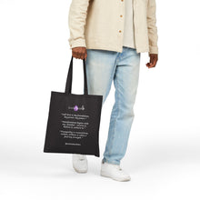 Load image into Gallery viewer, Scentual Soothers Affirmations Tote (black)